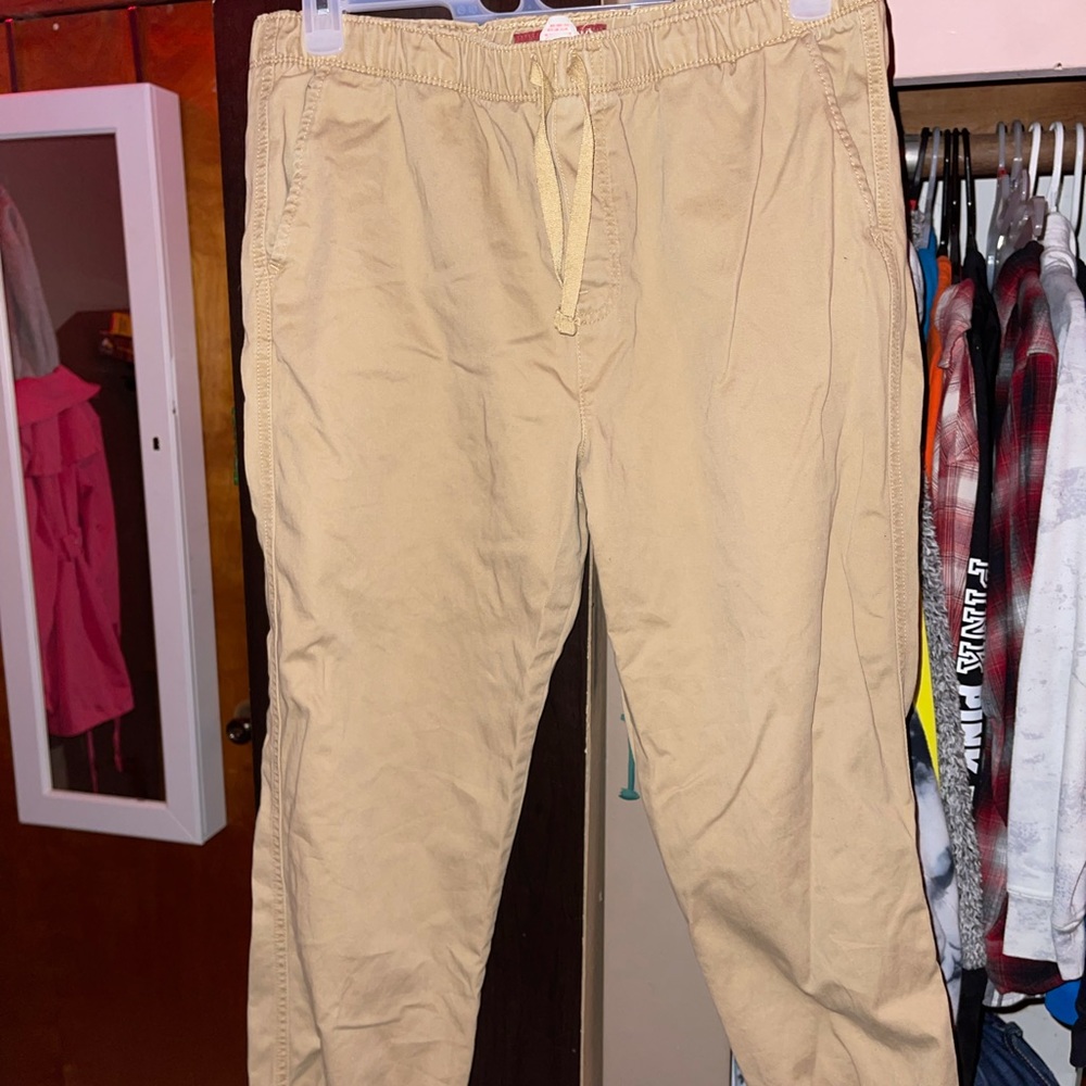 Arizona Jean Company: khaki joggers size Medium